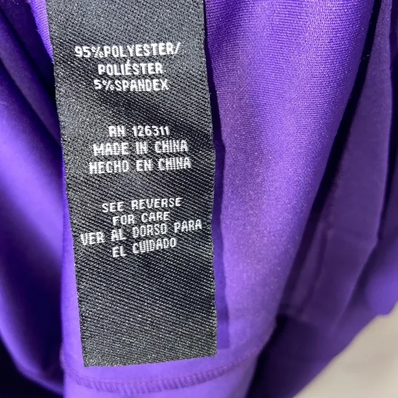 Ronni Nicole Women’s Purple Jeweled-Neck Sheath Dress –Size 10 NWT - Picture 9 of 12